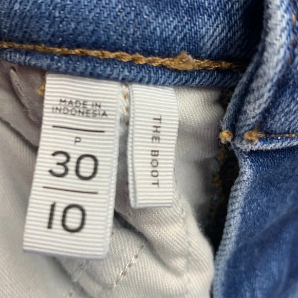 Loft The Boot Bootcut Jeans Size 30/10 - Picture 5 of 6